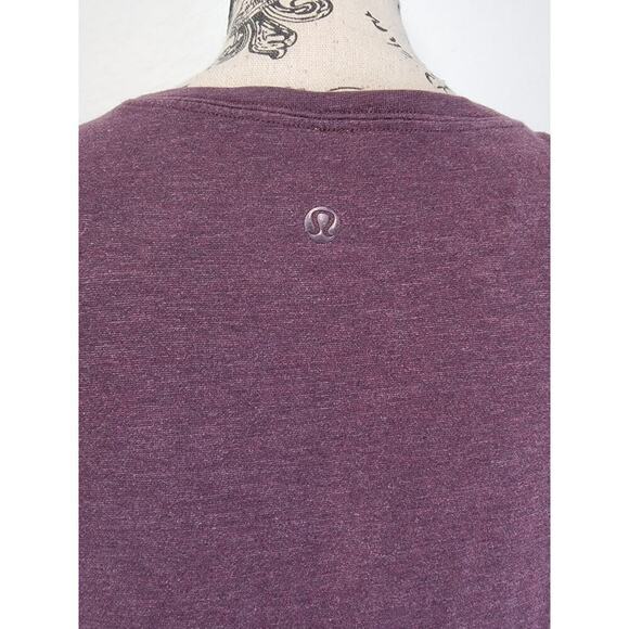 Lululemon Basic Tee Womens 6/8 Plump Relaxed Long Sleeves - Picture 6 of 8